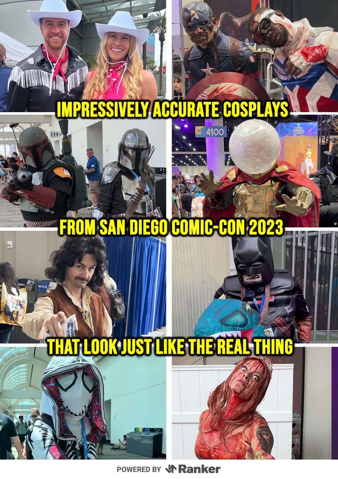 Impressively Accurate Cosplays From SDCC 2023 That Look Just Like The Real Thing