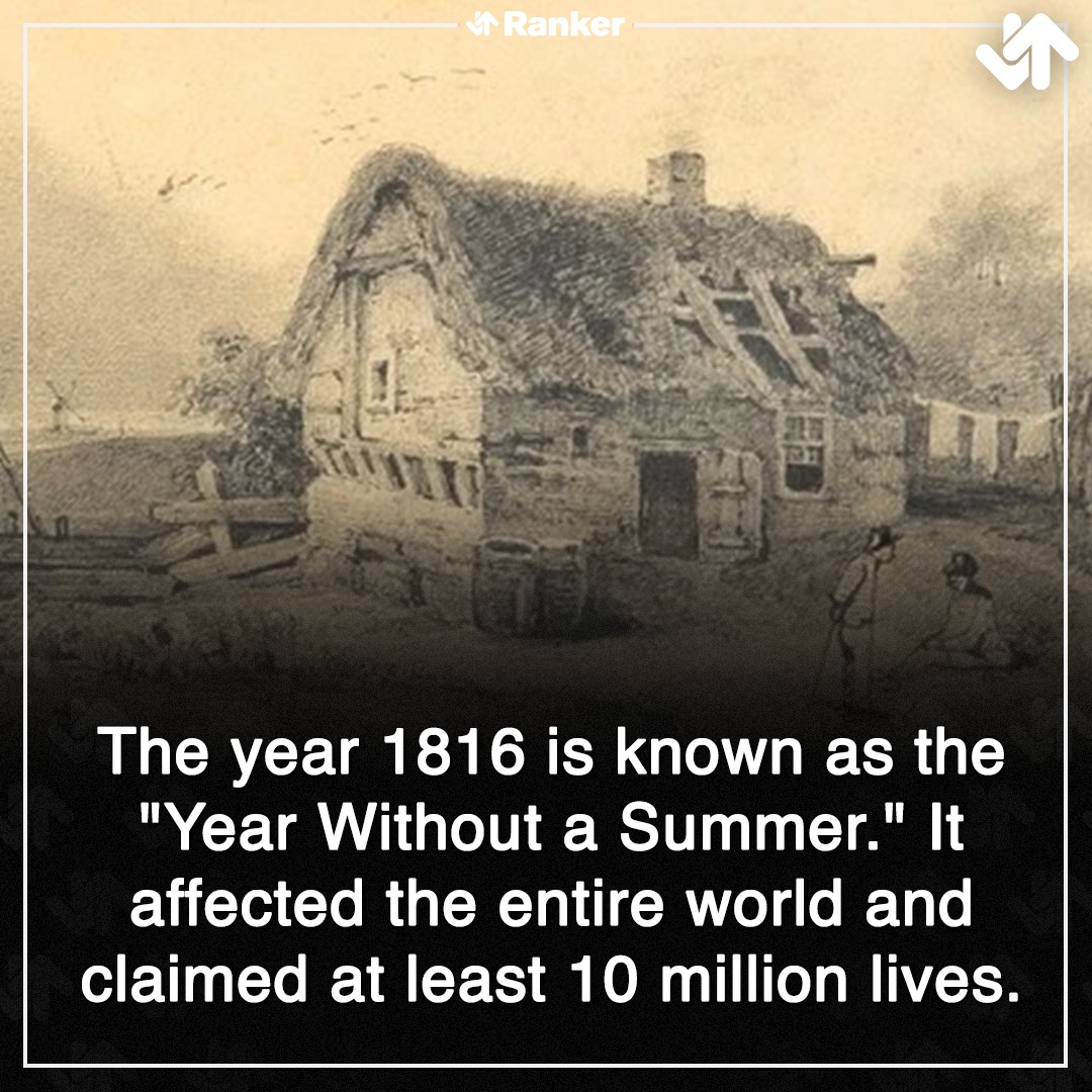 1816 Was Known As 'The Year Without A Summer' - Here's What Happened