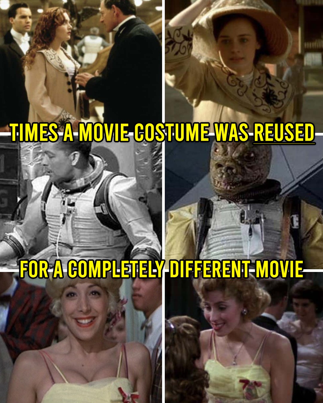 20 Times A Movie Or TV Costume Was Reused And Recycled For A Completely Different Film Or Show