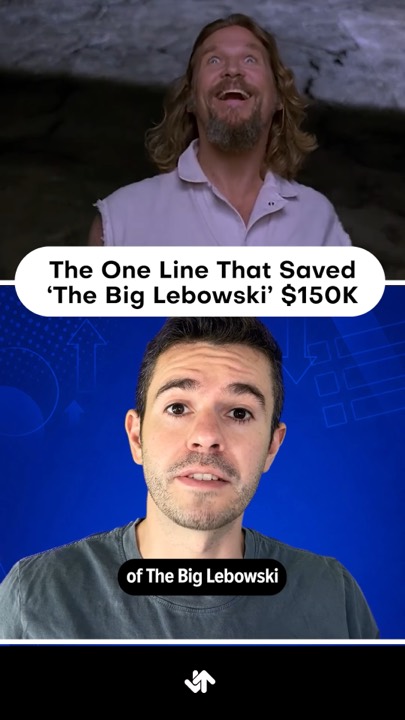 The one line that saved 'The Big Lebowski' $150K